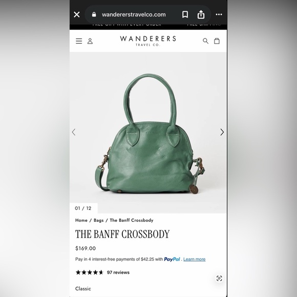 Wanderers Travel Co. “THE BANFF CROSSBODY” - Picture 8 of 8